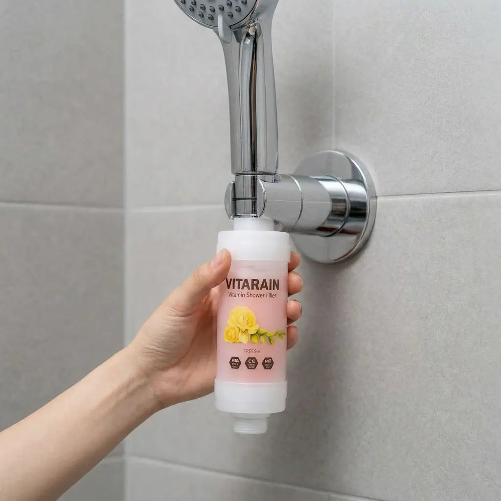 VITARAIN Korean Vitamin C Shower Filter | Freesia