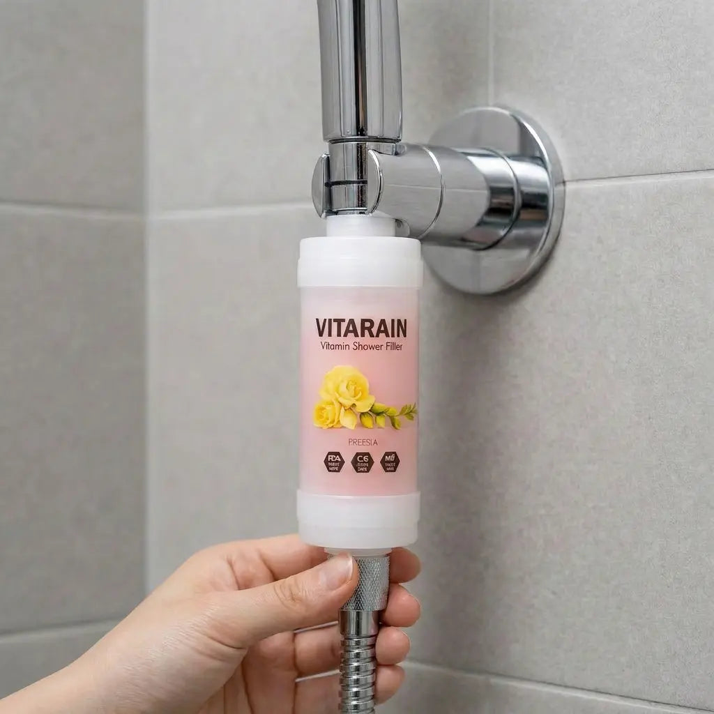 VITARAIN Korean Vitamin C Shower Filter | Freesia