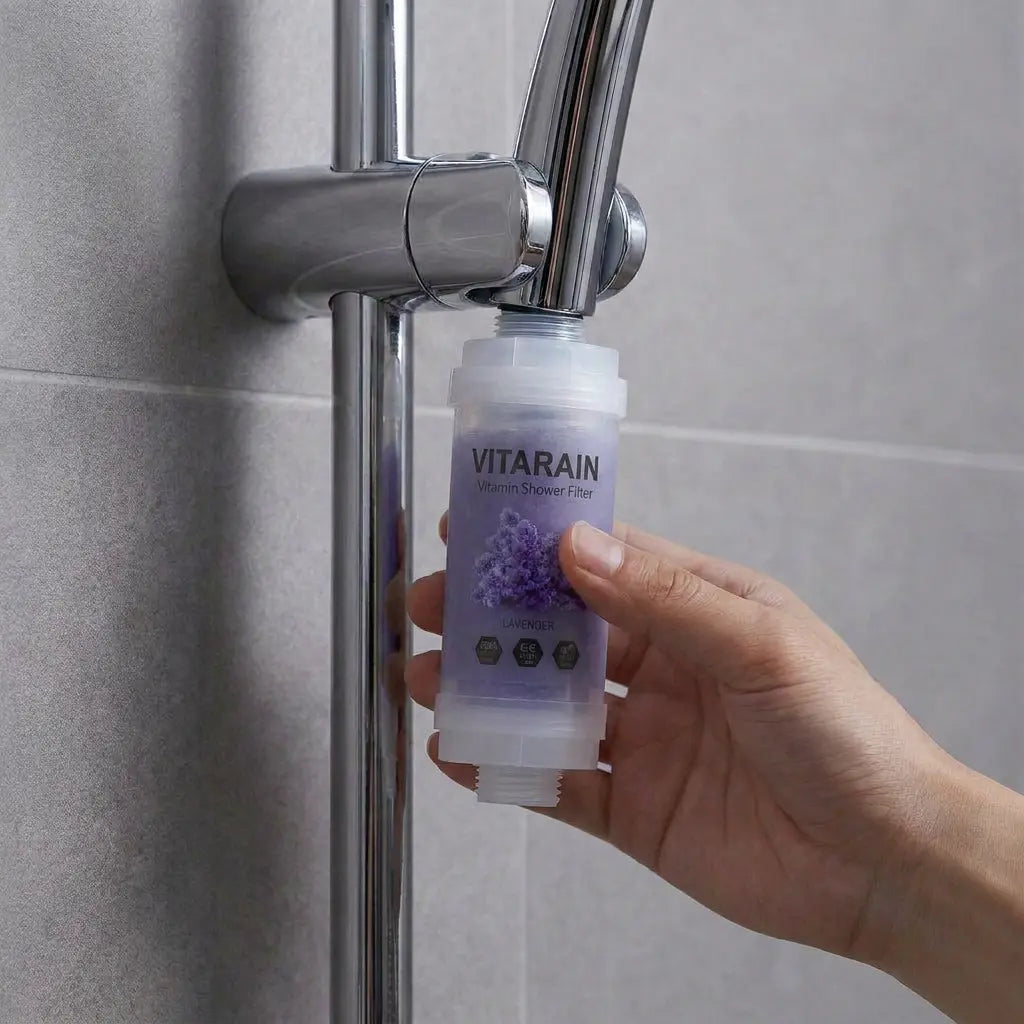 VITARAIN Korean Vitamin C Shower Filter | Lavender