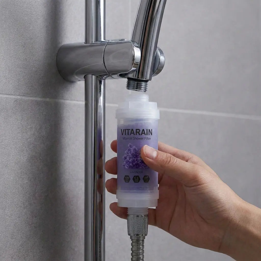 VITARAIN Korean Vitamin C Shower Filter | Lavender